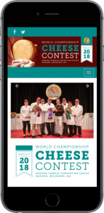 World Championship Cheese Contest Web Development